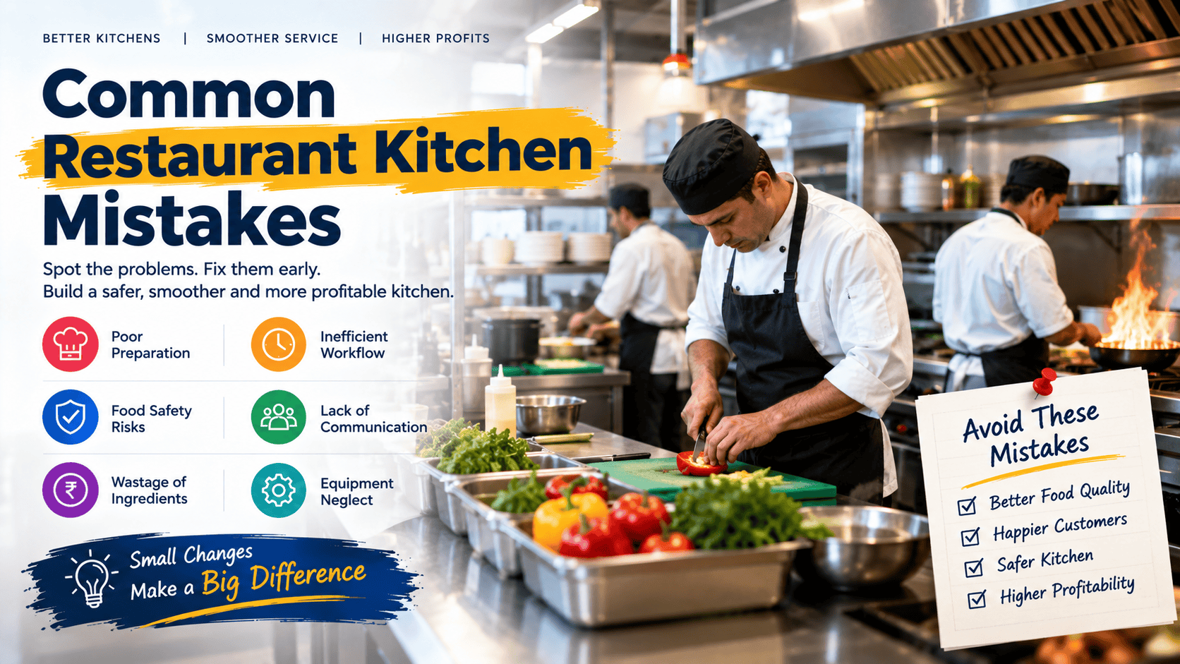 Common Restaurant Kitchen Mistakes